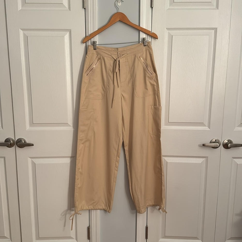Women's Tan Cargo Pants